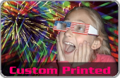 Custom Printed Fireworks Glasses